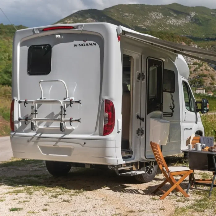 Première sortie en camping-car - un profilé de la marque Wingamm