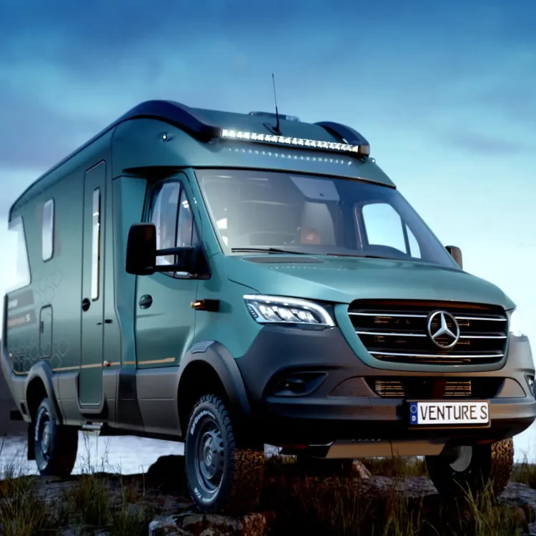 Un camping-car Notin sur Mercedes Sprinter traction