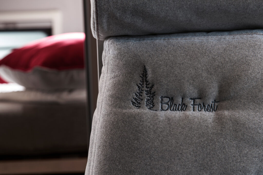 Fourgon Ford Transit aménagé par Burstner en version Lineo c 4x4 finition black-forest