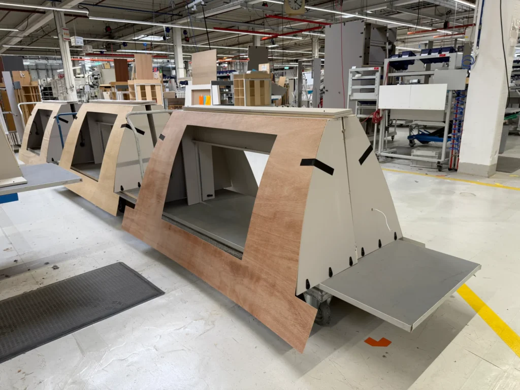 Capucine d'un camping-car profilé LMC