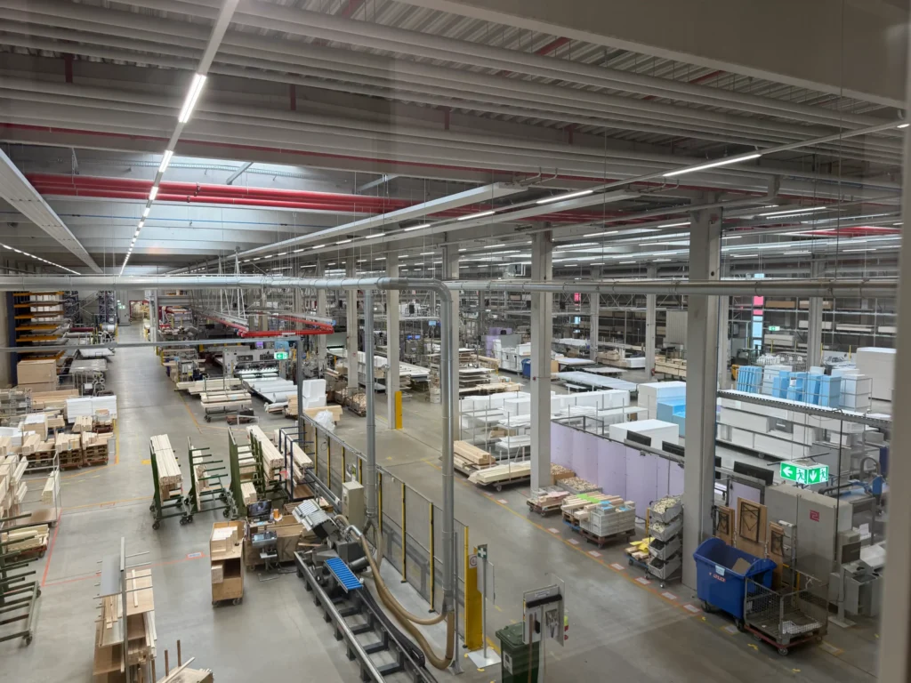 Parois d'un camping car profilé LMC