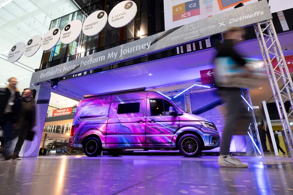 Découvrir le nouveau fourgon VW Dethleffs autrement