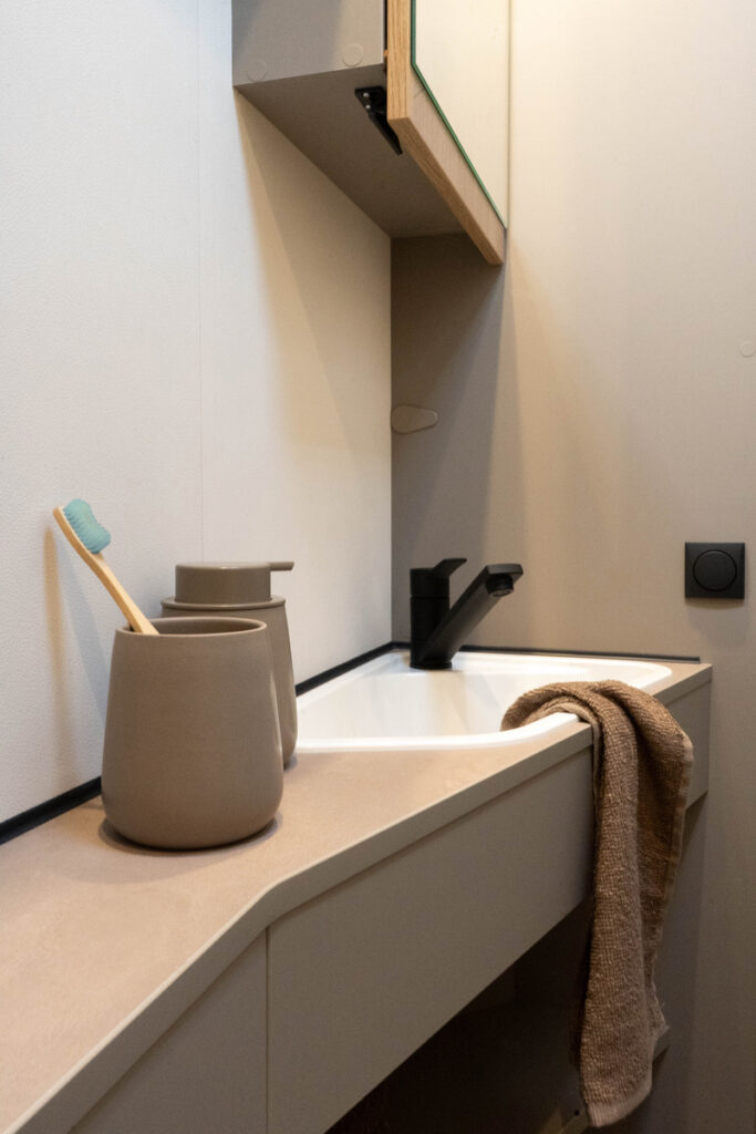 Toilette du camping car  LMC TRACER