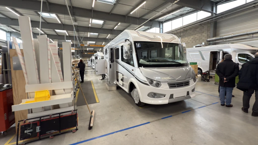 Fabrication Notin camping-car usine France