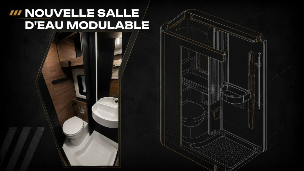 Modèles 2027 Benimar Benivan avec la nouvelle salle d'eau