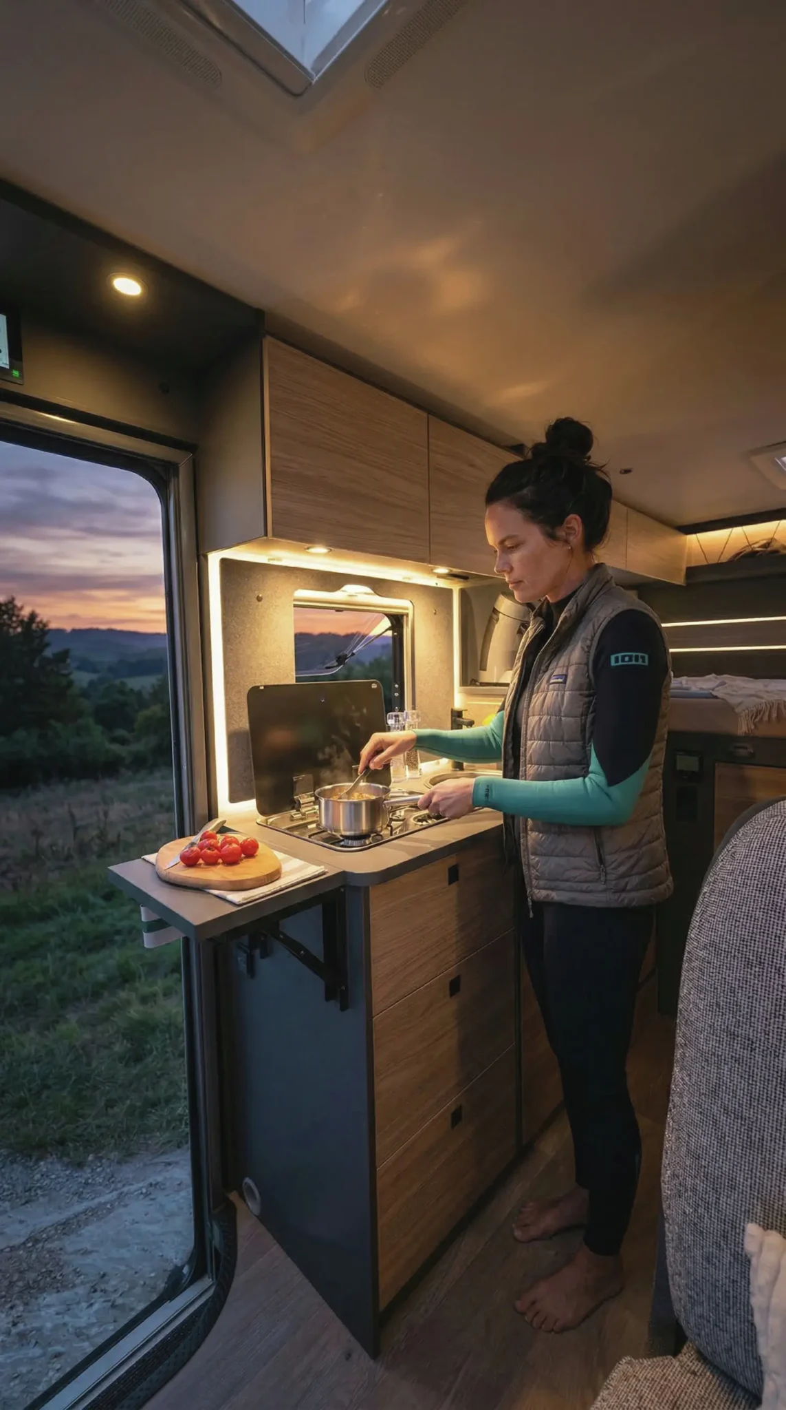 Dethleffs Globebus Performance T16 - Cuisine équipée