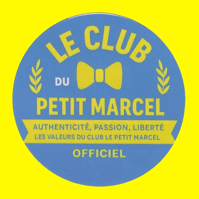 3 Autocollants Officiels — Le Club Le Petit Marcel (Frais de port inclus) – Image 5