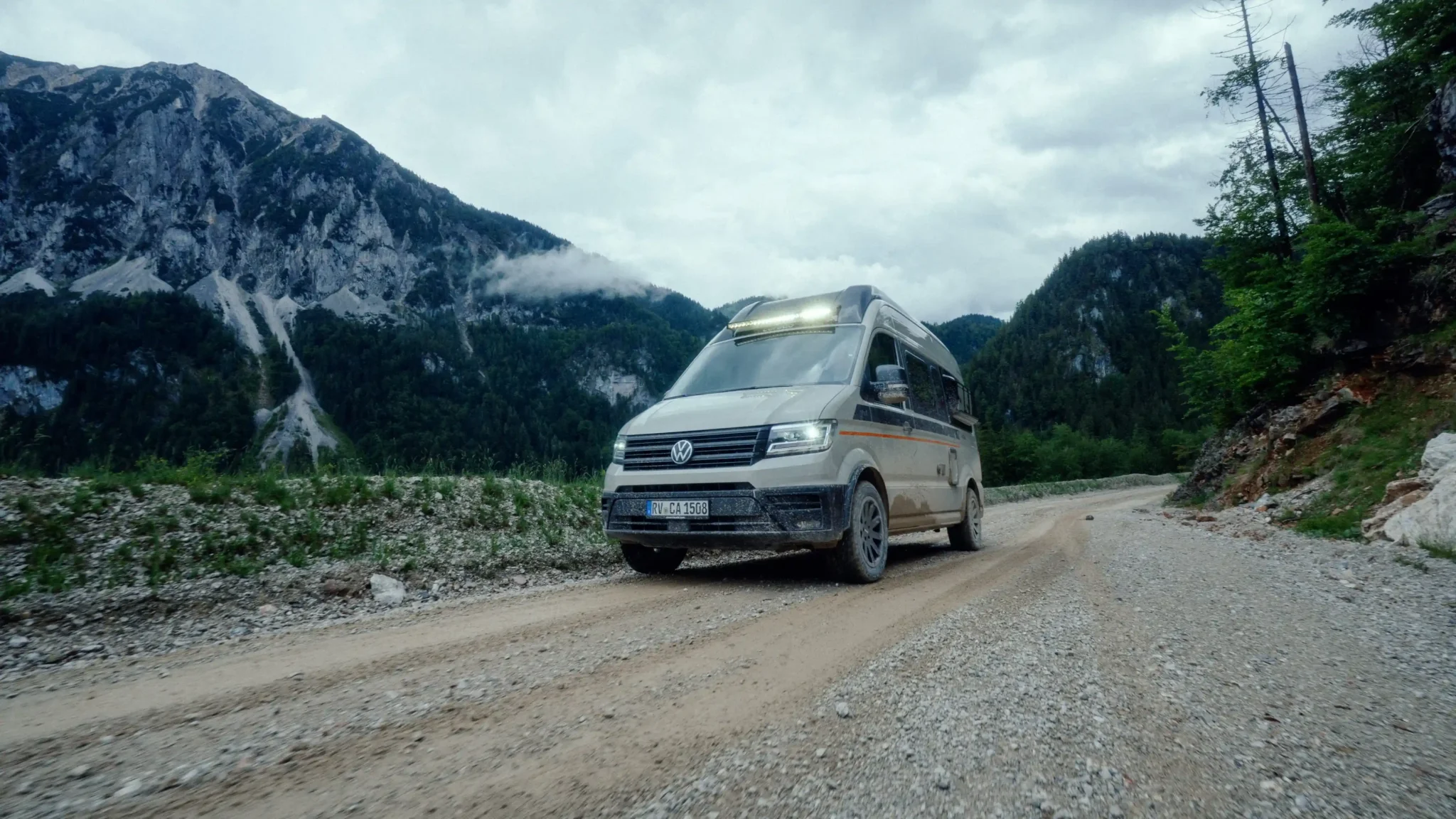 Le CV595 X-Edition, premier Carado sur base Volkswagen Crafter